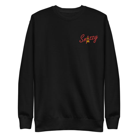 Snazzy Signature Embroidered  Fleece Pullover